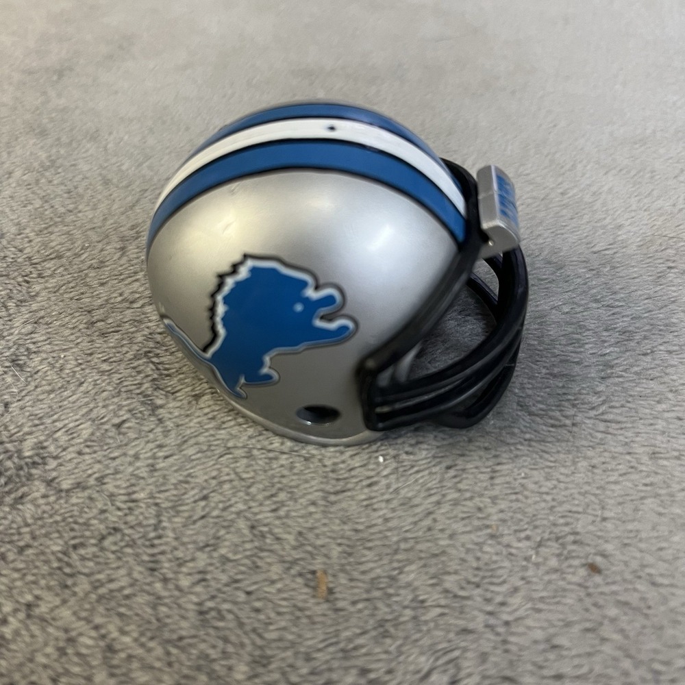 Detroit Lions MIGHTY RACERS Replacement MINI Football HELMET Cake Topper